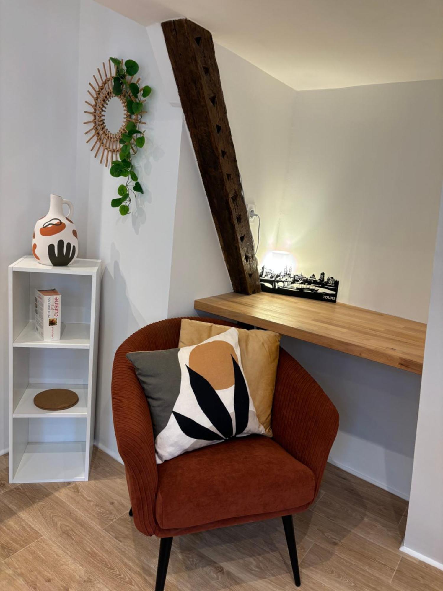 Chez Leo - Rue De La Scellerie Apartment Tours Bagian luar foto